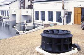 "Fens, St Germans, Pump rotor & Buildings"