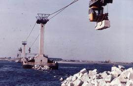 "Dutch Delta Project 6 - Cableway for building dams"