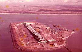 "Holland.  Building Haringvliet Sluice"