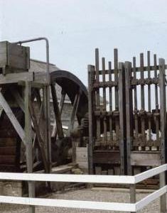 "Cornwall, Pendeen mus. water powered stamps"