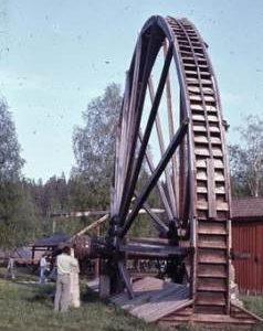 "Ludvika Museum Sweden Waterwheel."