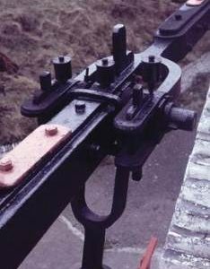 "Laxey Wheel Rod Coupling & Support"