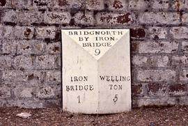 "Coalbrookdale Cast Iron Milestone"