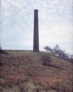 "Helmshore, Higher Mill Chimney"
