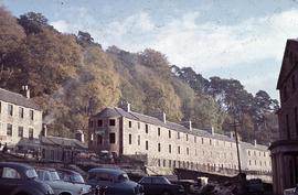 "New Lanark. Old Cottages"