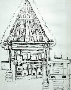 "Romanian Early Fulling Mill"