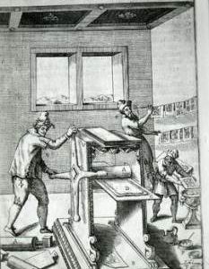 "Zonca 1607, Copperplate roller press"