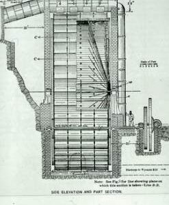 "Burden Waterwheel Drawing"