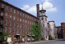 "Lowell, USA, Waterpowered Boot Mills "