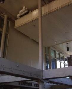 "Lowell, USA, Lowell Mill, Floor beams"