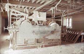 "Helmshore, Higher Mill Knap raising machine."