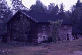 "Sweden Lessebo - Mill waterwheel leat end"