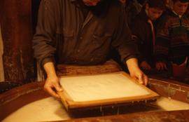 "Fabriano museum - mould draining"