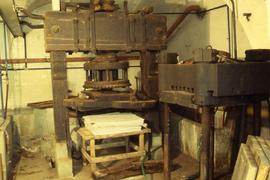 "Italy, Pescia - wet press"