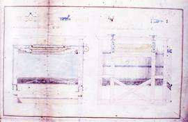 "Robert, Paper machine, cross sections, 1801 Patent"