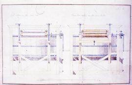 "Robert, Paper Machine, cross sections, 1801 Patent"