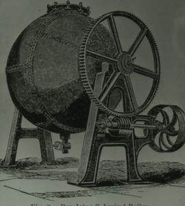 "Papermaking - Spherical rag boiler"