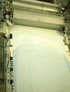 "Papermaking - Oakenholt Mill - Wire with [?perch]"