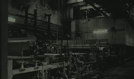 "Papermaking - Oakenholt Mill - Hood on drying cylinders"