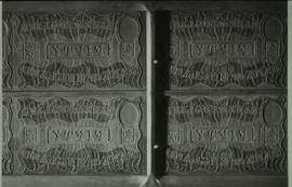 "Watermarks - Bank of England Smith & Brewer mould"