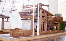 "Vienna Technical Museum, Cylinder Mould Paper Machine"