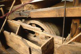 "Vienna Technical Museum, Mould Paper Machine 1840"