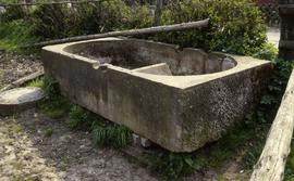 "Scheider Paper Mill - Stone Hollander Beater Trough"