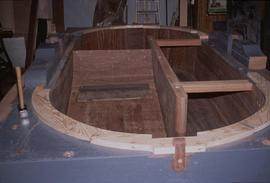 "Schoolmaster Beater Trough nearly finished"