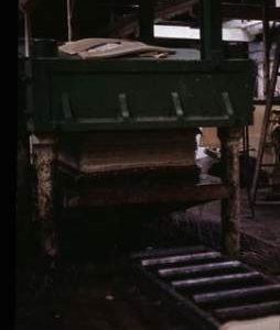 "Paper Hayle Mill Hydraulic Press."