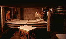 "Paper. Hayle Mill. Loft Drying."