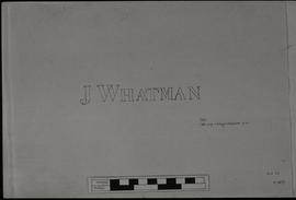 "Watermark Wove J. Whatman (Early)"