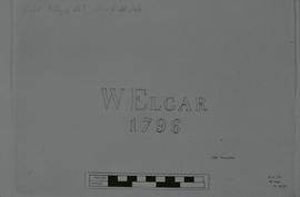 "Watermark Wove W. Elgar 1796"