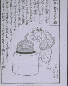 "Jap. paper boiling white bark."