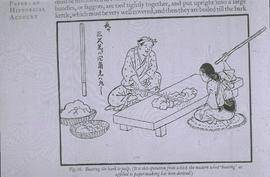 "Jap. paper boiling bark to pulp"