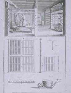 "Paper. France. Loft Drying."