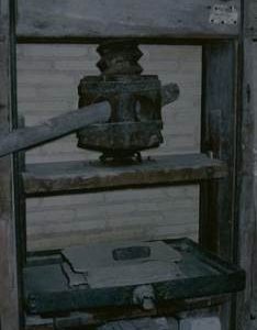 "Capellades, Sizing Press"