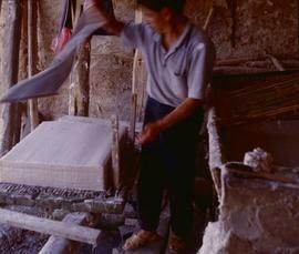 China. Long Zu. Vatman finished couching mulberry.