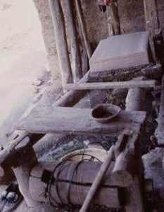 China. Long Zu. Press with post mulberry.