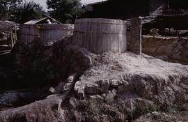 China. Long Zu. Bamboo cooking steamers.