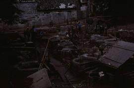 China - Zhenfeng. Long Jin - mulberry vats.