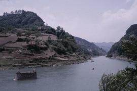 China, Kaili. River at Ping Liang.