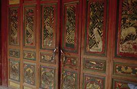 Sanba Painted door of House 2