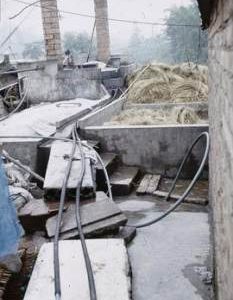 Jia Jiang Mill. Grass Soaking & Cooking