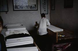 Jia Jiang Mill. Trimming sheets