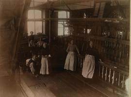 Workers at Woods Mill, Harpurhey, Manchester