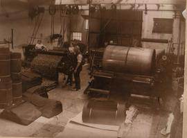 Workers at Woods Mill, Harpurhey, Manchester