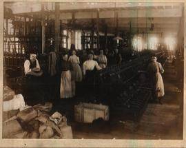 Workers at Woods Mill, Harpurhey, Manchester