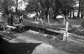 Transporting stock and sails to Brill Windmill