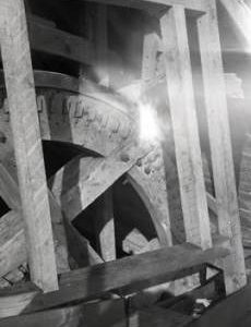 "Windmill at Pitstone, Bucks - frame for door above neck bearing (made by J Bierton)"