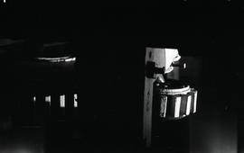 "Pitstone - stone nut and great spur wheel, looking from interior steps"